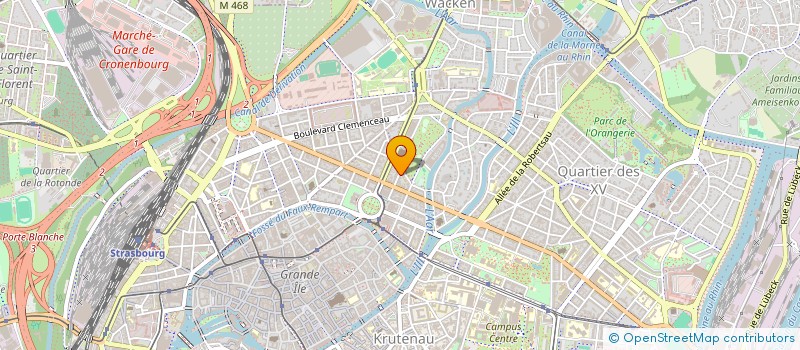 localisation de l'entreprise ULTIMA PRESTIGE à STRASBOURG