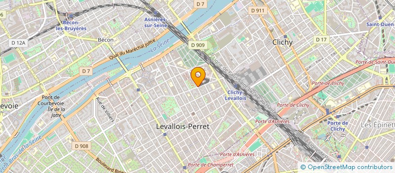 localisation de l'entreprise ULTIMATE 5 STARS à LEVALLOIS PERRET