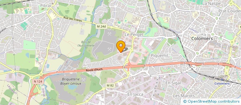 localisation de l'entreprise ULTIMATE CYCLE DISTRIBUTION à COLOMIERS