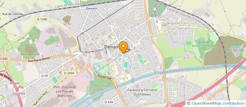 localisation de l'entreprise ULTIMATE SECURITY PRIVATE à ROUBAIX