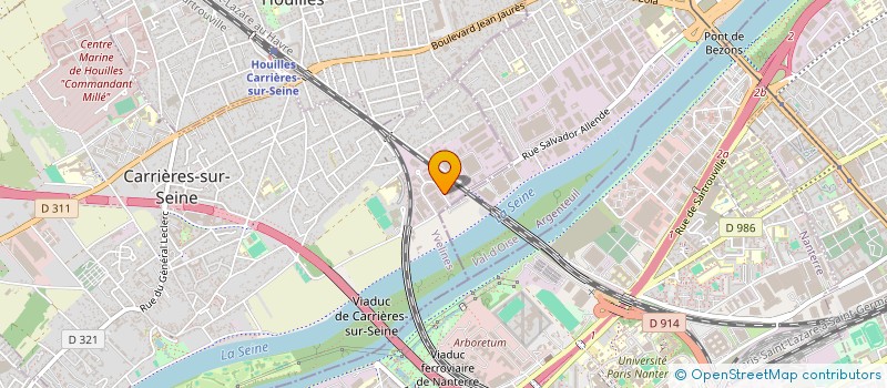 localisation de l'entreprise ULTIMATE SERVICES à CARRIERES-SUR-SEINE