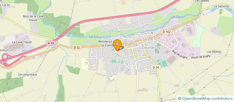 localisation de l'entreprise ULTIMATRADE à COURTENAY