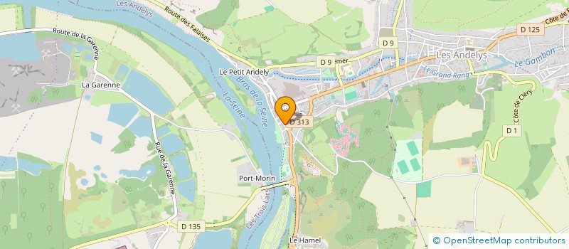 localisation de l'entreprise ULTIME ATOME à LES ANDELYS