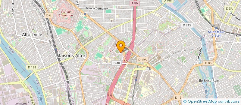 localisation de l'entreprise ULTIME SECURITE  MAISONS-ALFORT