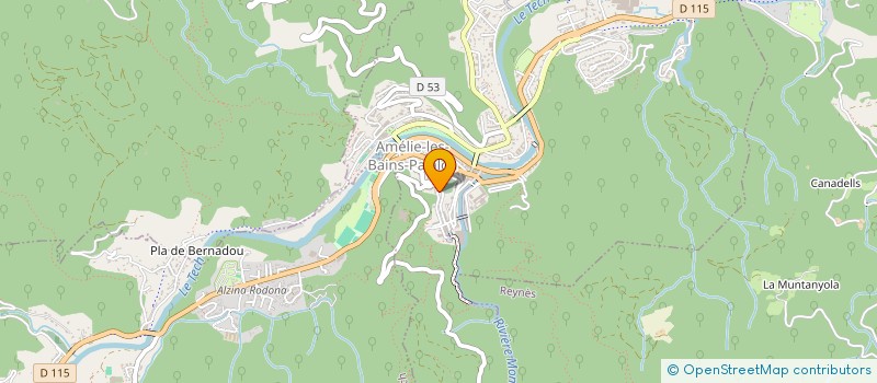 localisation de l'entreprise ULTIME SPARTAN  AMELIE-LES-BAINS-PALALDA