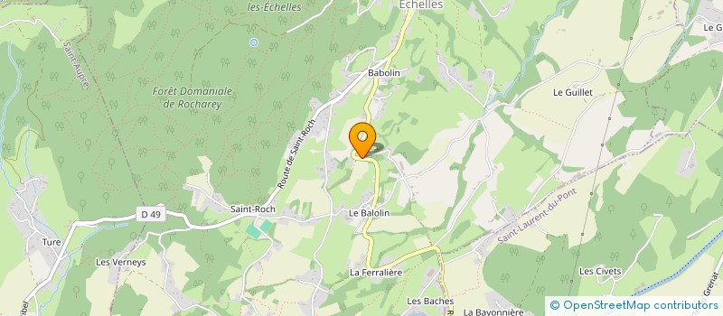 localisation de l'entreprise ULTIME SPORT à SAINT-PIERRE-DE-CHARTREUSE