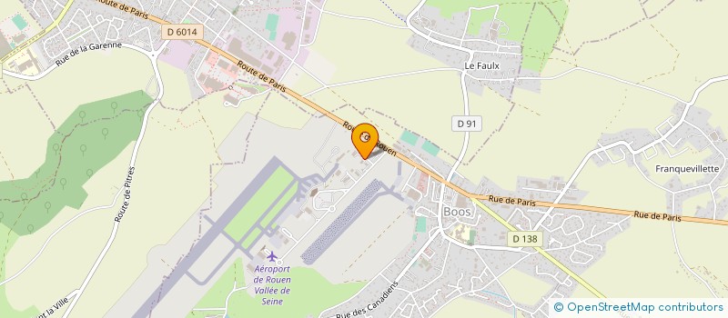 localisation de l'entreprise ULTIMECA à BOOS