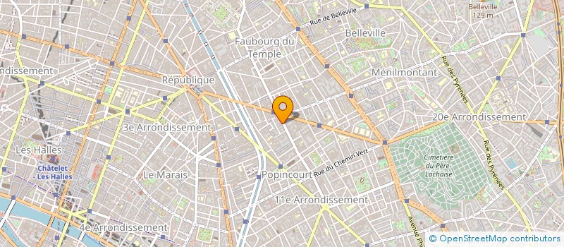 localisation de l'entreprise ULTIMIUM PAYSAGE à PARIS