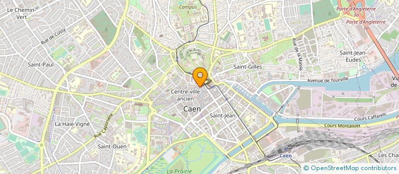 localisation de l'entreprise ULTIMMO à CAEN