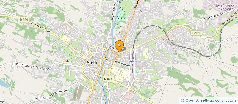 localisation de l'entreprise ULTISUB à AUCH