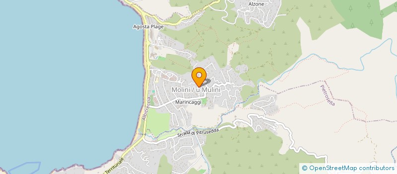 localisation de l'entreprise ULTRA BACKYARD DE PORTICCIO  GROSSETO-PRUGNA