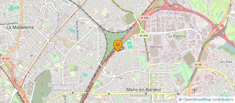 localisation de l'entreprise ULTRA CAPITAL  MONS-EN-BARUL