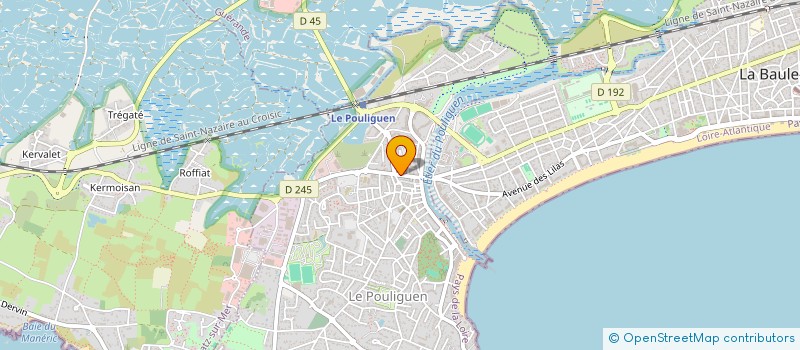 localisation de l'entreprise ULTRA CONSEIL  LE POULIGUEN