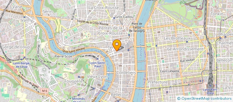 localisation de l'entreprise ULTRA CORE à LYON