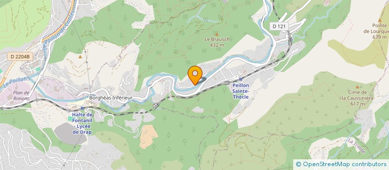 localisation de l'entreprise ULTRA CURAGE  PEILLON