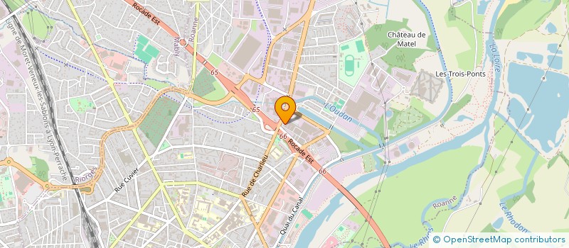 localisation de l'entreprise ULTRA DEMURGER ROANNE à ROANNE