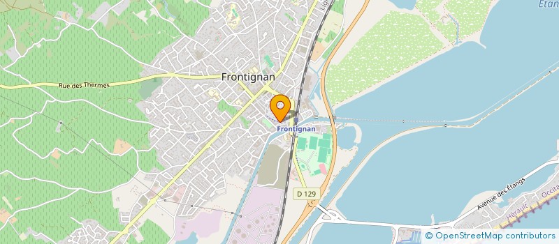localisation de l'entreprise ULTRA DISCOUNT FRANCE à FRONTIGNAN