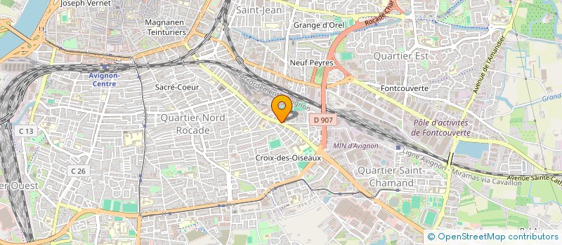 localisation de l'entreprise ULTRA FUN SARL à AVIGNON