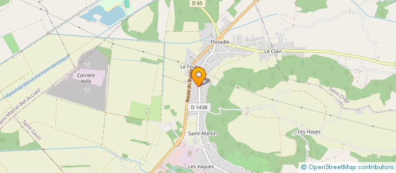localisation de l'entreprise ULTRA IMMO à SAINT-SAVIN
