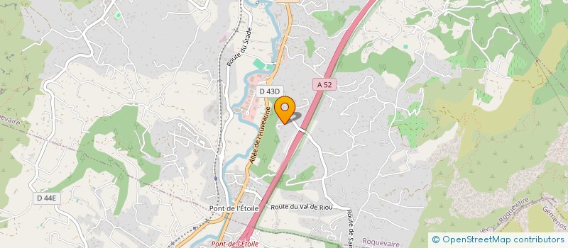 localisation de l'entreprise ULTRA JET IMMOBILIER  ROQUEVAIRE