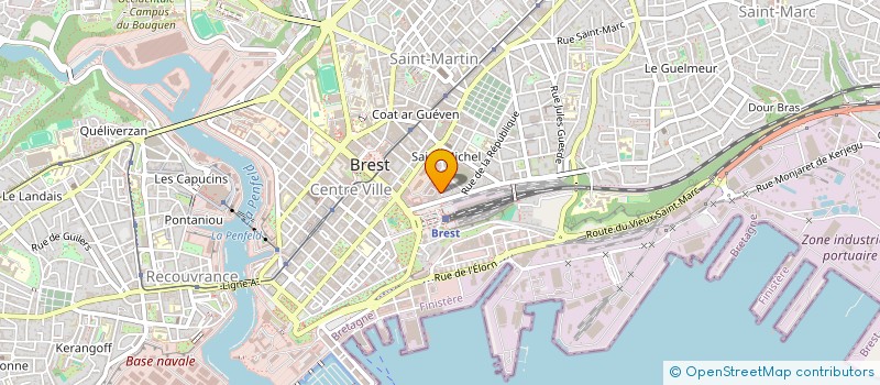 localisation de l'entreprise ULTRA LUTRA à BREST
