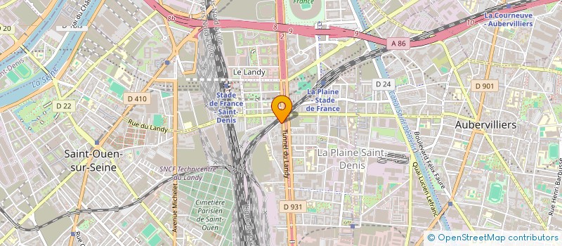 localisation de l'entreprise ULTRA NET à SAINT-DENIS
