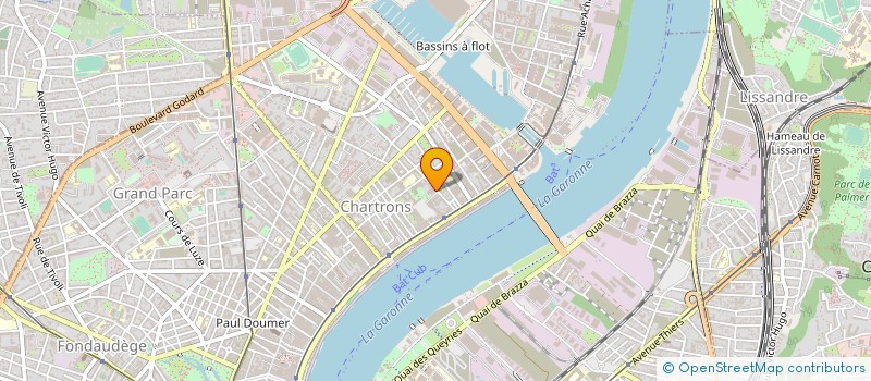 localisation de l'entreprise ULTRA PETITA à BORDEAUX