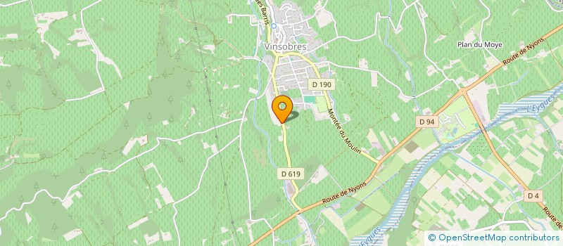 localisation de l'entreprise ULTRA PHENIX  VINSOBRES