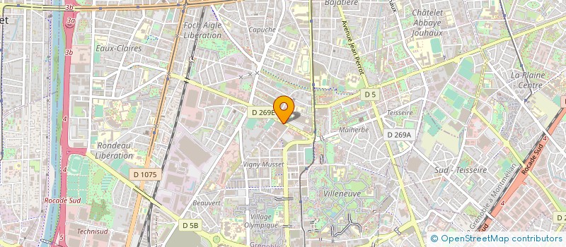 localisation de l'entreprise ULTRA SECURITE à GRENOBLE