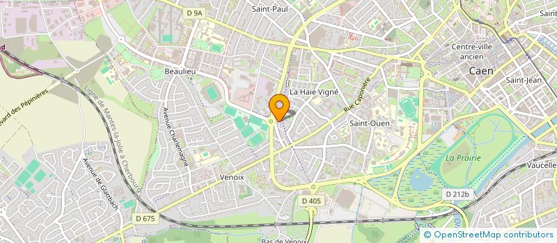 localisation de l'entreprise ULTRACYCLING AVENTURE à CAEN