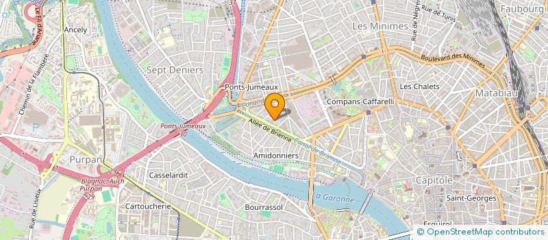 localisation de l'entreprise ULTRAMAR  TOULOUSE