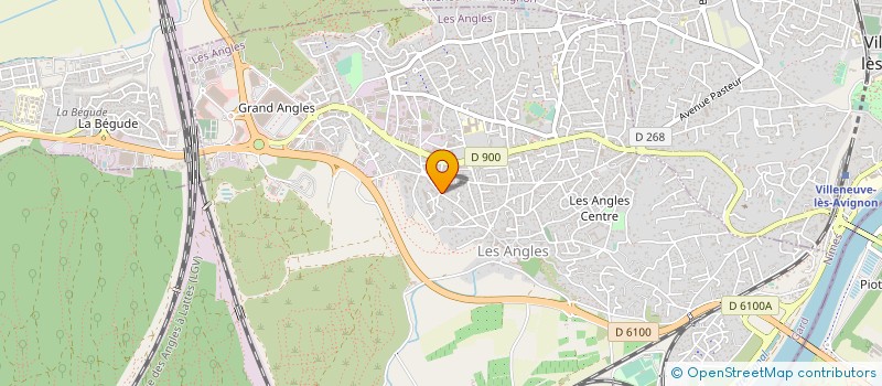 localisation de l'entreprise ULTRAMAR SA à LES ANGLES