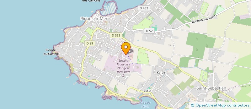 localisation de l'entreprise ULTRAMARINOS à PIRIAC-SUR-MER