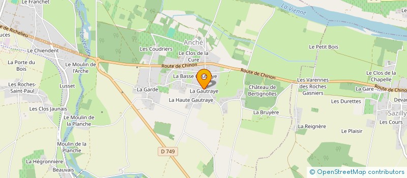 localisation de l'entreprise ULTRAMICAL 37  ANCHE