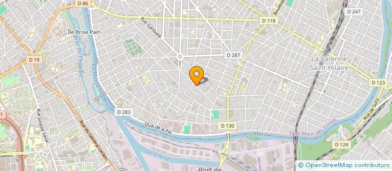 localisation de l'entreprise ULTRAOPS à SAINT-MAUR-DES-FOSSES