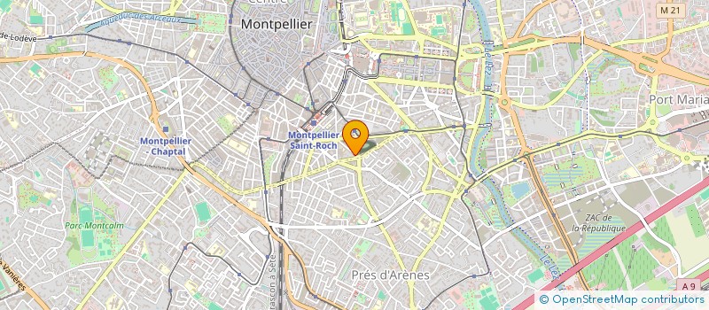 localisation de l'entreprise ULTRASENSORIAL à MONTPELLIER
