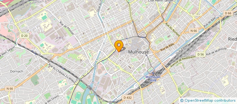 localisation de l'entreprise ULTRASON  MULHOUSE