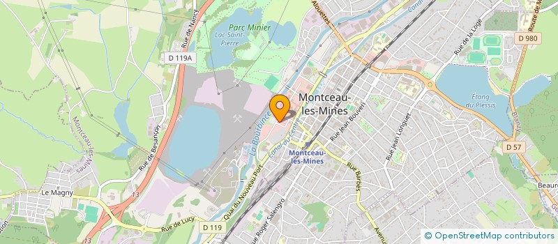 localisation de l'entreprise ULTRATECH ENERGIES à MONTCEAU LES MINES