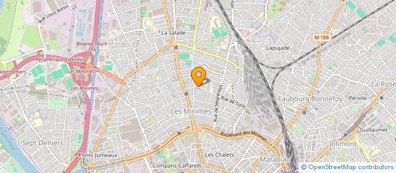 localisation de l'entreprise ULTRAVIOLETTE à TOULOUSE
