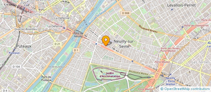 localisation de l'entreprise ULTRAWAVE TRADING LTD à NEUILLY-SUR-SEINE