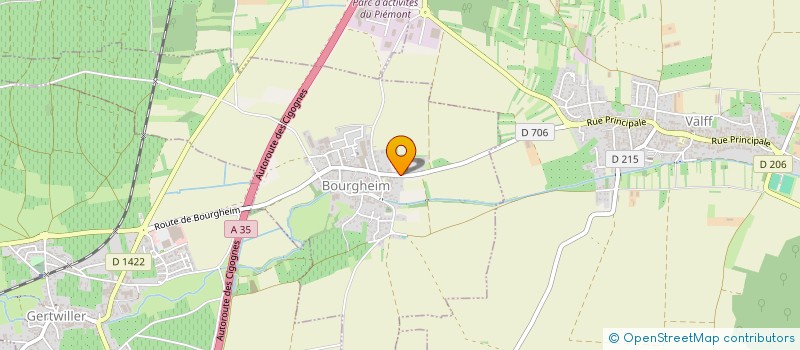 localisation de l'entreprise ULTREIA  EICHHOFFEN