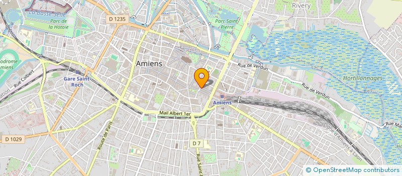 localisation de l'entreprise ULTREIA PICARDIE  AMIENS