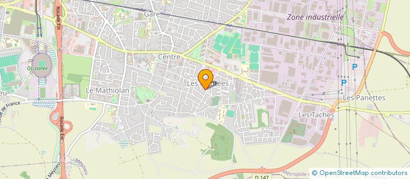 localisation de l'entreprise ULUSOY  MEYZIEU