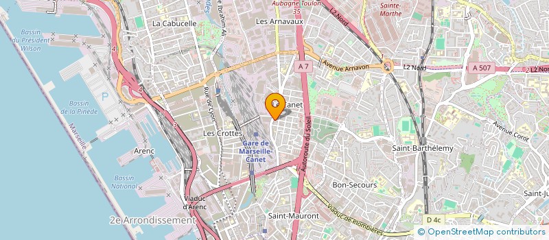 localisation de l'entreprise ULUTAS à MARSEILLE