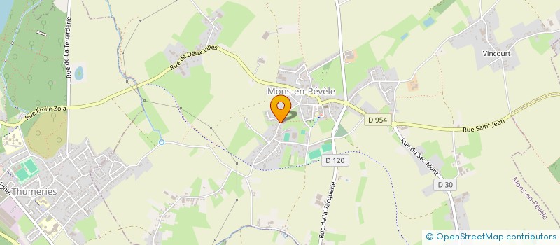 localisation de l'entreprise ULUWATTU  MONS-EN-PEVELE