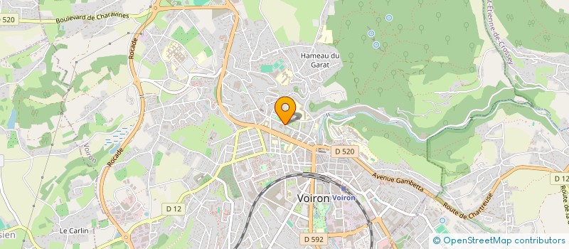 localisation de l'entreprise ULYCE SENIORS à VOIRON