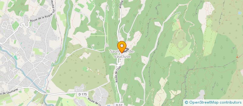 localisation de l'entreprise ULYMAR  SAUMANE-DE-VAUCLUSE