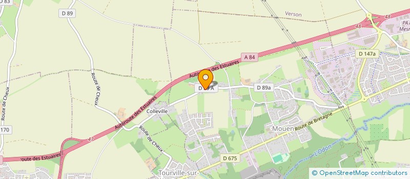 localisation de l'entreprise ULYS  MOUEN