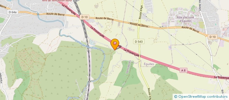 localisation de l'entreprise ULYS  VENTABREN