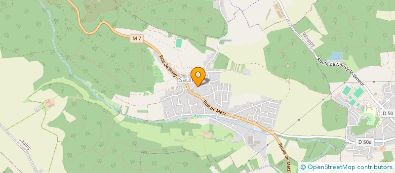 localisation de l'entreprise ULYS  LA MAXE